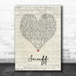 Slipknot Snuff Script Heart Song Lyric Quote Print - Ecom Groot