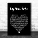 Jonas Blue By Your Side Black Heart Song Lyric Print - Ecom Groot