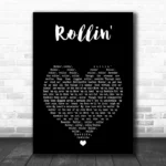 The Blues Brothers Rollin' Black Heart Song Lyric Music Art Print - Ecom Groot