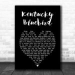 Keith Whitley Kentucky Bluebird Black Heart Song Lyric Print - Ecom Groot