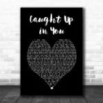 38 Special Caught Up in You Black Heart Song Lyric Music Art Print - Ecom Groot