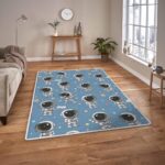 Seamless Pattern Cute Cartoon Astronaut On Area Rugs