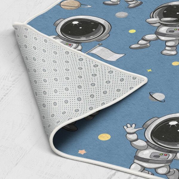 Seamless Pattern Cute Cartoon Astronaut On Area Rugs