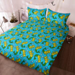 Seamless Pattern With Fairy Sea Cats Bedding Set